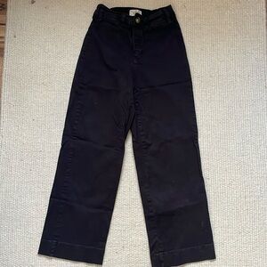 Marine Layer wide leg crop pant